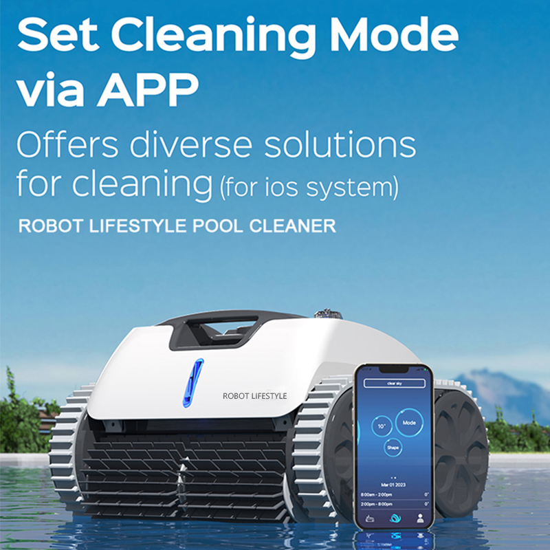 Pool Cleaner Robot With App - Robotachtige zwembadreiniger Draadloos Automatisch 3312 PRo