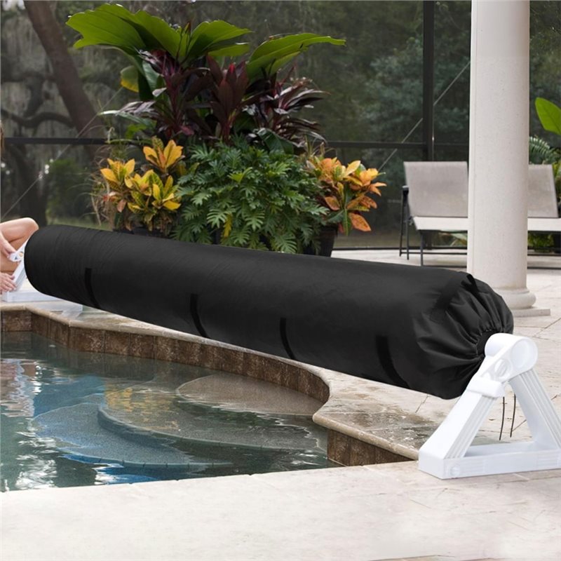 Pool Cover Reel Above Ground - NALFI – stevige beschermhoes voor zonne-energiepanelen,