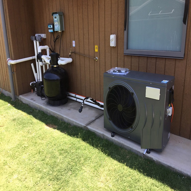 Pool Heat Pump 5Kw - Mini-waterverwarmer warmtepomp voor zwembad, compact formaat,