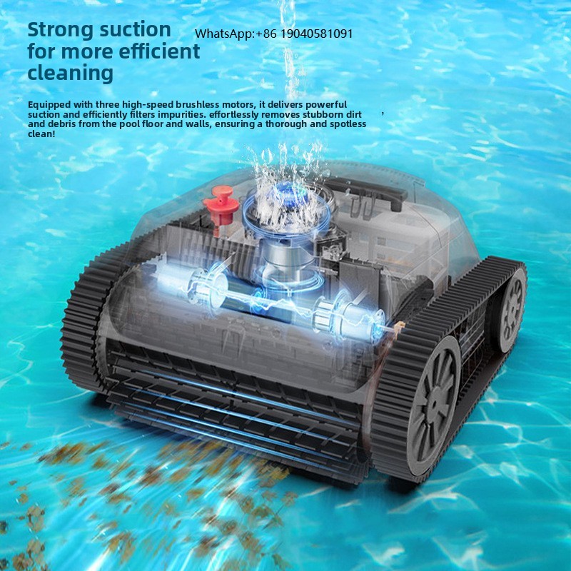 Robotic Pool Cleaner Wall Climbing - Automatische, intelligente onderwaterstofzuiger voor het reinigen