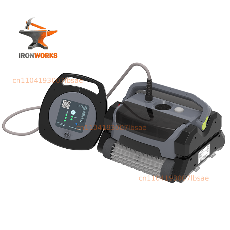 Robotic Pool Cleaner 12000Mah - Op afstand bestuurbare robot zwembadreiniger, IP68