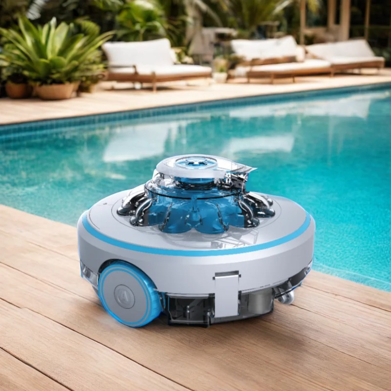 Pool Robot Cleaner Cordless - Airo Aquajack 600 Oplaadbare Draadloze Robotstofzuiger