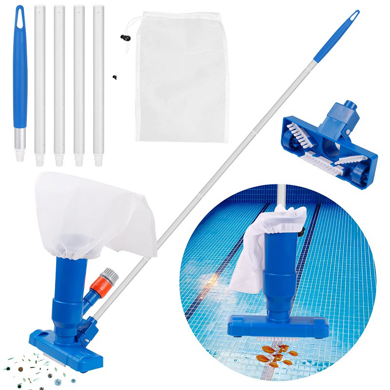 Pool Vacuum Head Brush - Zwembadstofzuiger bladblazer reinigingsgereedschap desinfectiegereedschap zuigkop vijverfontein