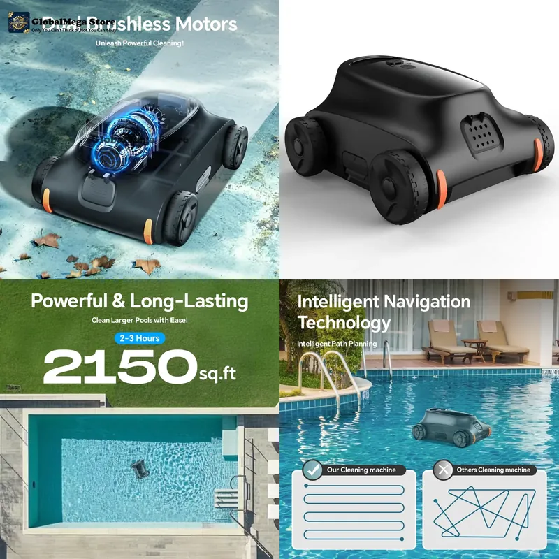 [Tot 2000 vierkante voet] Seau - Pool Robot Cleaner Cordless recensie en prijs