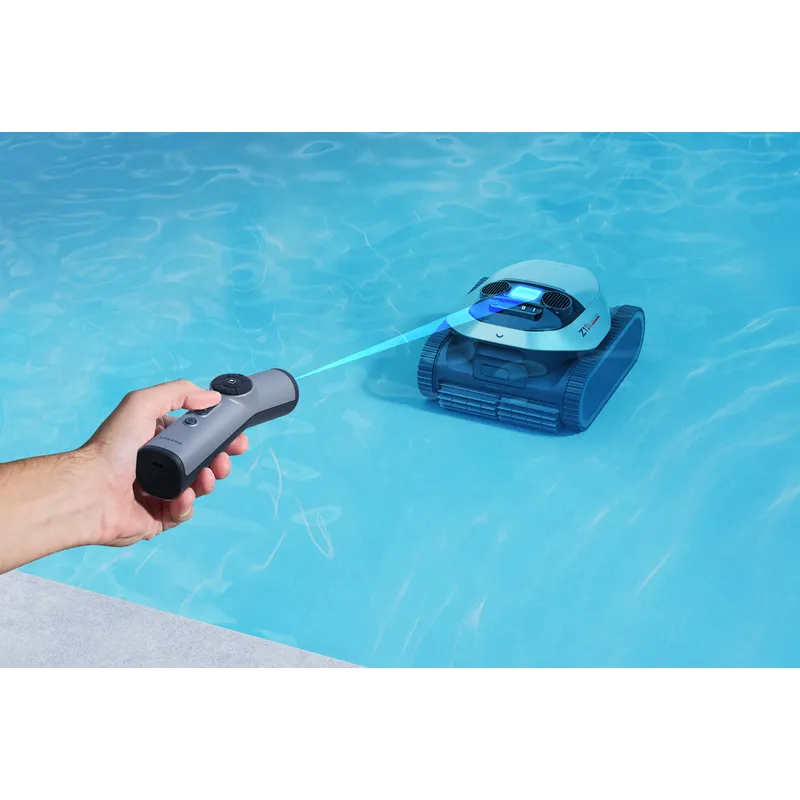 Draadloze robot zwembadreinige - Robotic Pool Cleaner Wall Climbing recensie en prijs