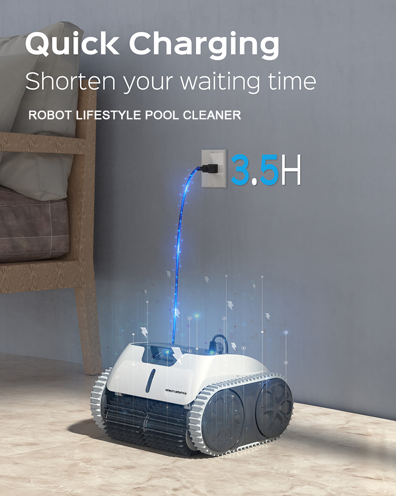 Robotachtige zwembadreiniger D - Pool Cleaner Robot With App recensie en prijs