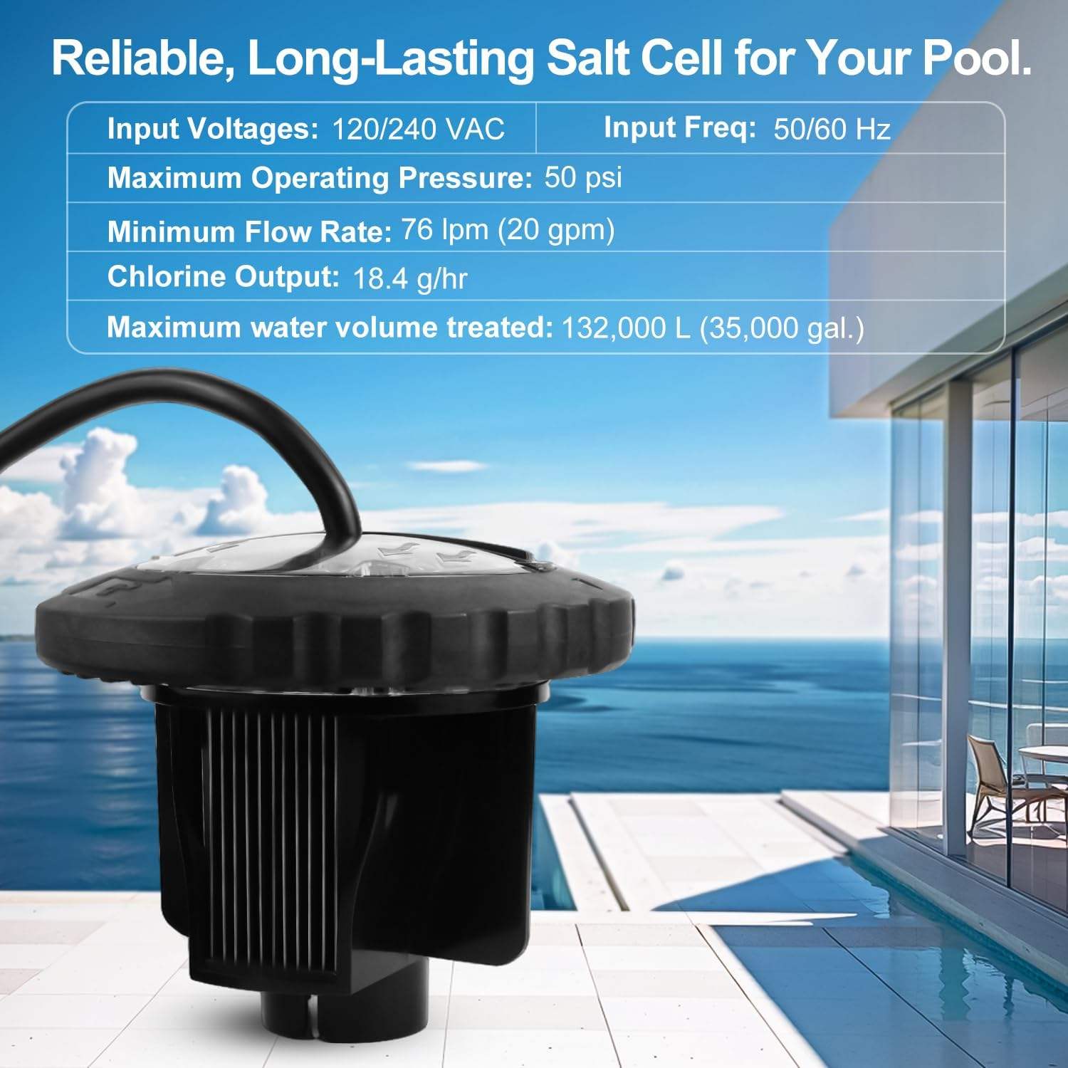 Voor modellen TRUCLEAR11KU R06 - Salt Water Chlorinator Cell recensie en prijs