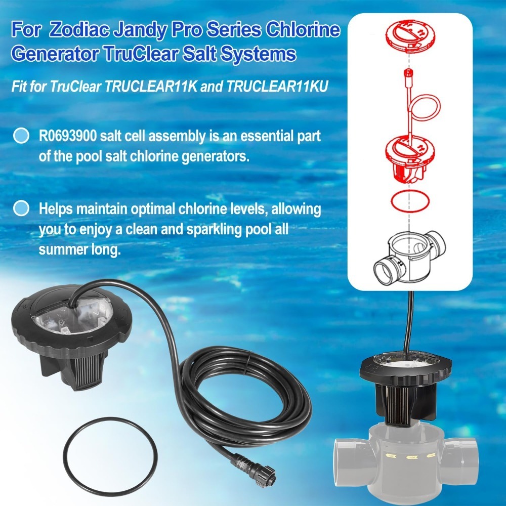 Voor modellen TRUCLEAR11KU R06 - Salt Water Chlorinator Cell recensie en prijs