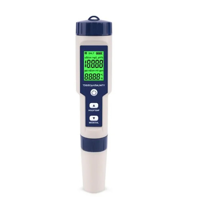 5 In 1 Ph Temperatuur Tds Ec Z - Pool Test Kit Digital recensie en prijs