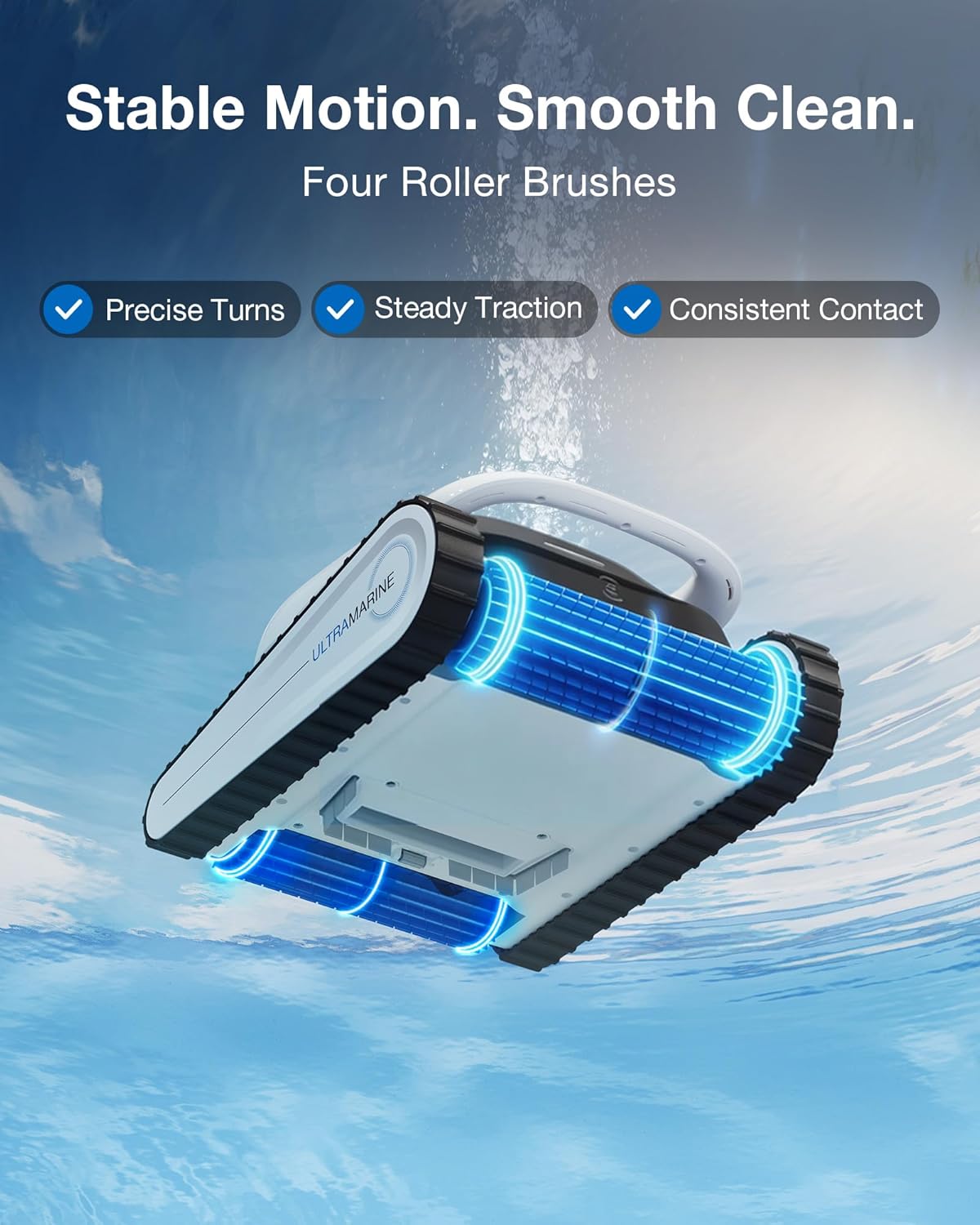 Ultramarine P1 Draadloze Zwemb - Robotic Pool Cleaner Wall Climbing recensie en prijs
