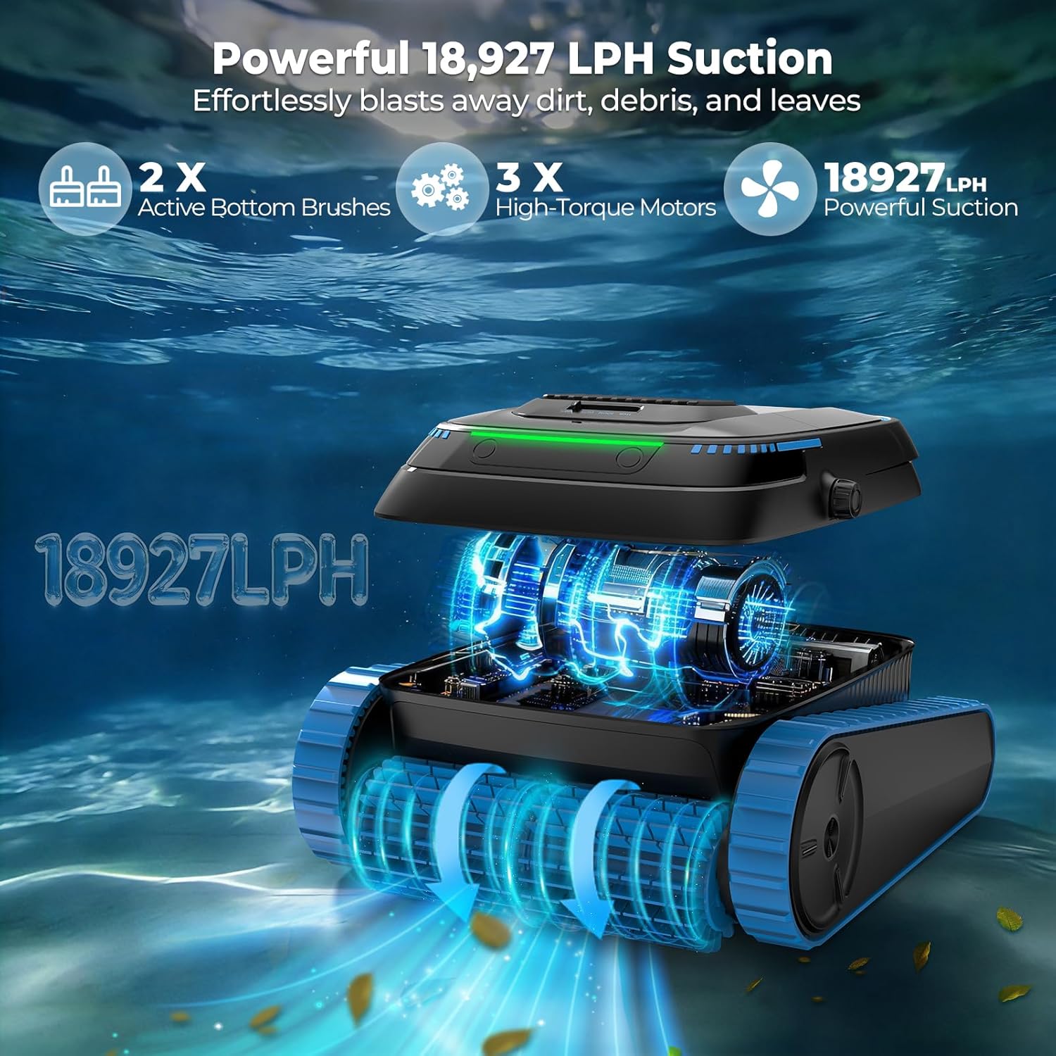 Draadloze robotzwembadreiniger - Pool Robot Cleaner Cordless recensie en prijs