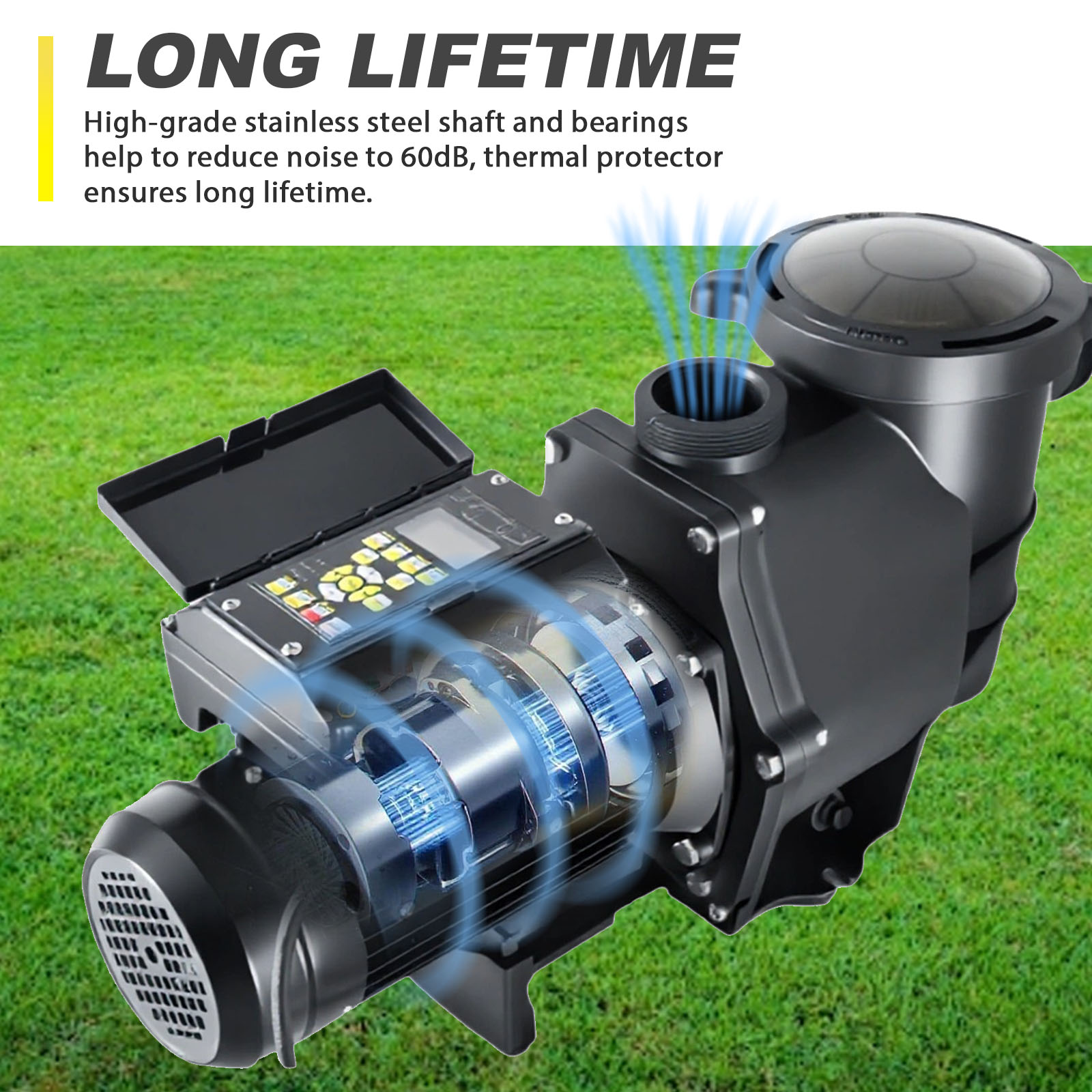 115V 220V 380V Jade Variabele  - Pool Pump 2Hp Variable Speed recensie en prijs