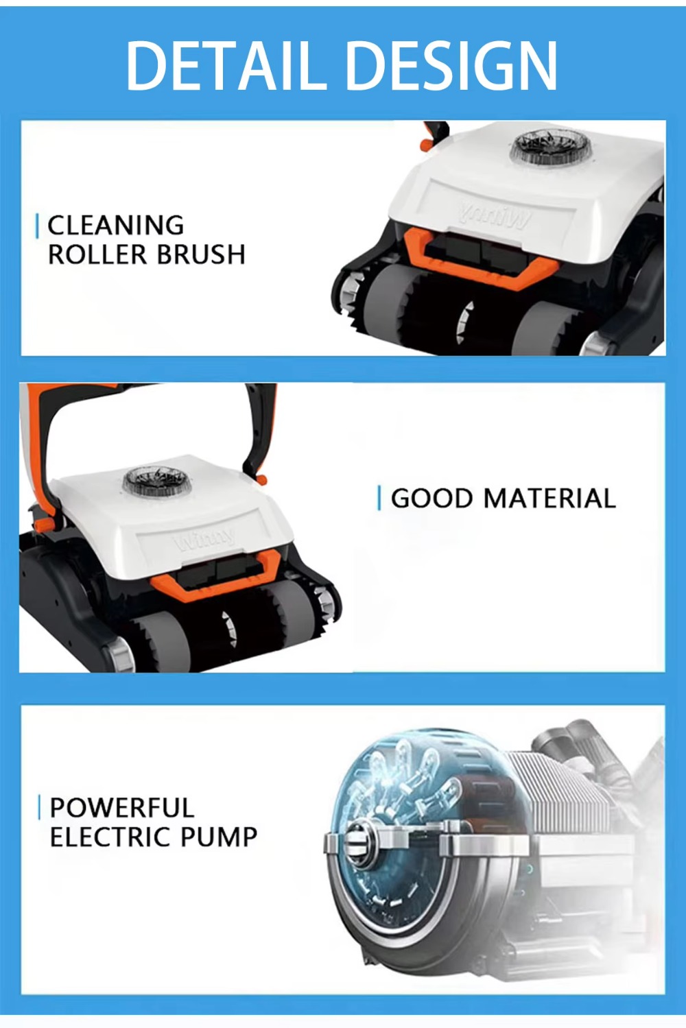 Robotachtige automatische robo - Pool Cleaner Robot With App recensie en prijs