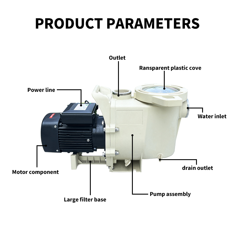 2HP 3HP Variabele 2-snelheids  - Pool Pump 2Hp Variable Speed recensie en prijs
