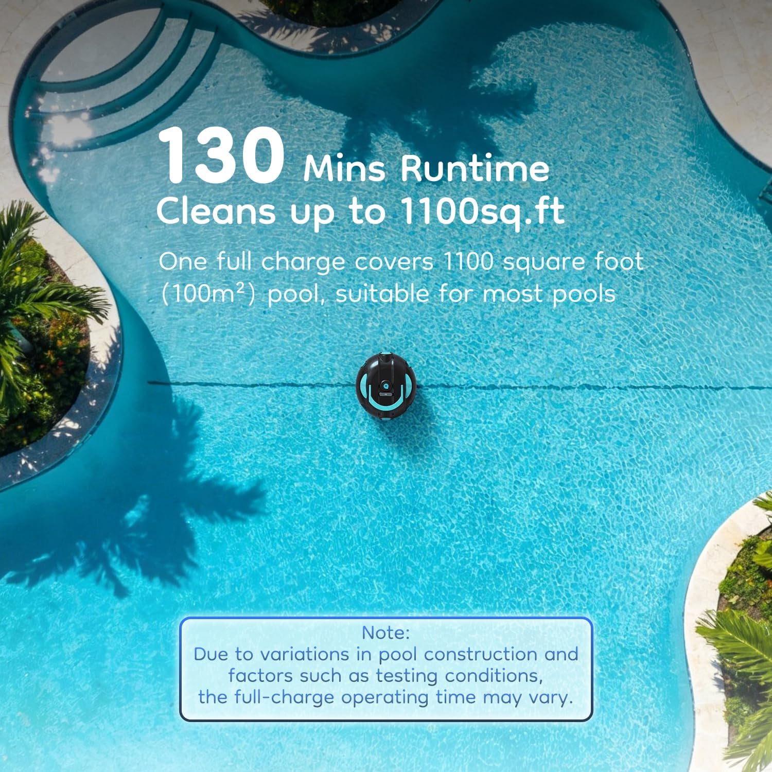 HIXZAP robotische zwembadreini - Pool Robot Cleaner Cordless recensie en prijs