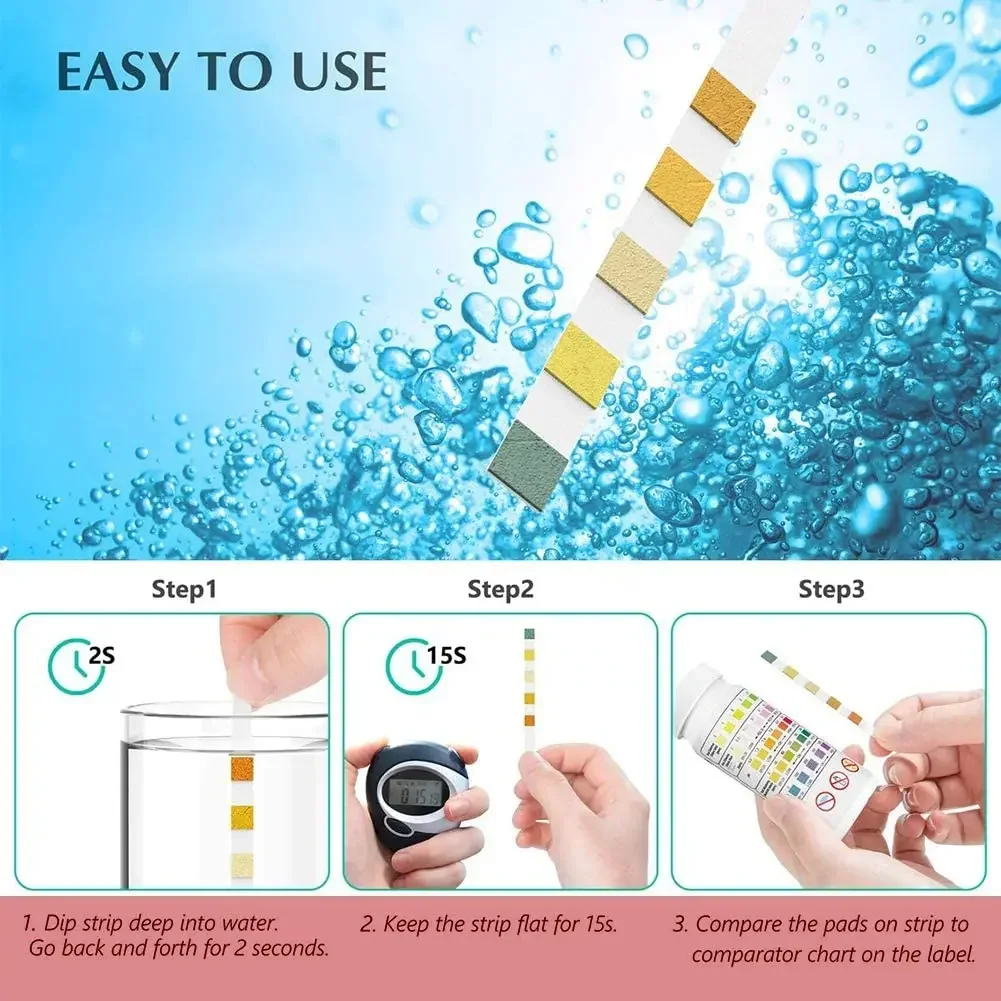 5 in 1 PH-teststrips Multifunc - Pool Test Kit Digital recensie en prijs