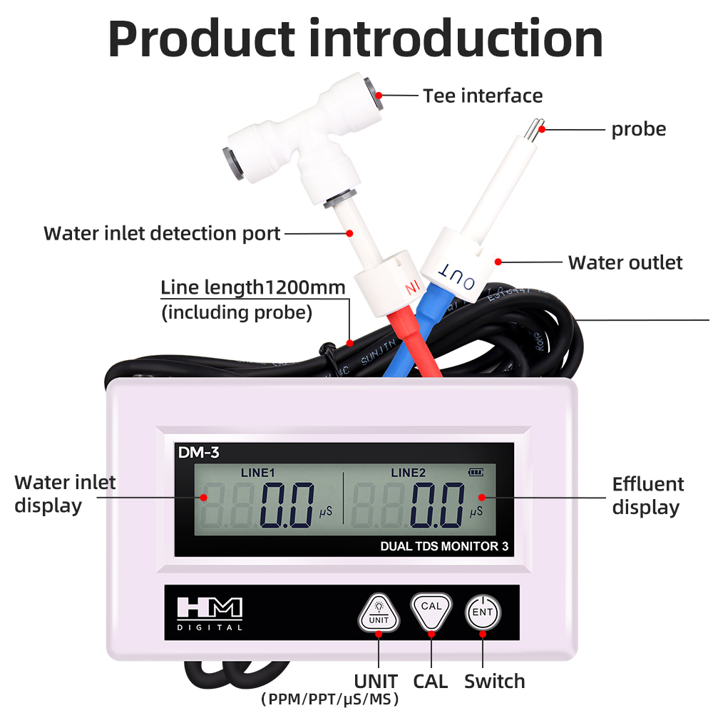 Hm Dm3 Online Tds Ec Water Kwa - Pool Test Kit Digital recensie en prijs