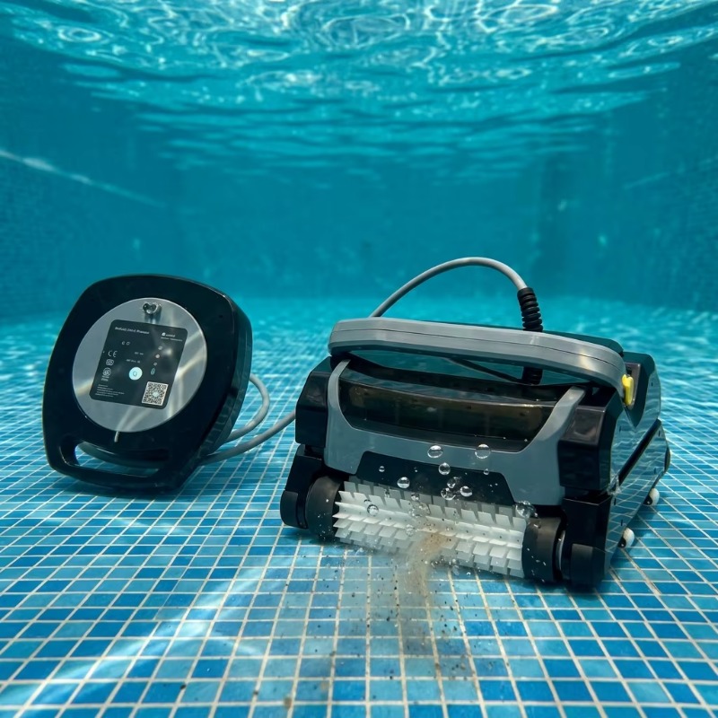 Draadloze robotische zwembadre - Pool Cleaner Robot With App recensie en prijs
