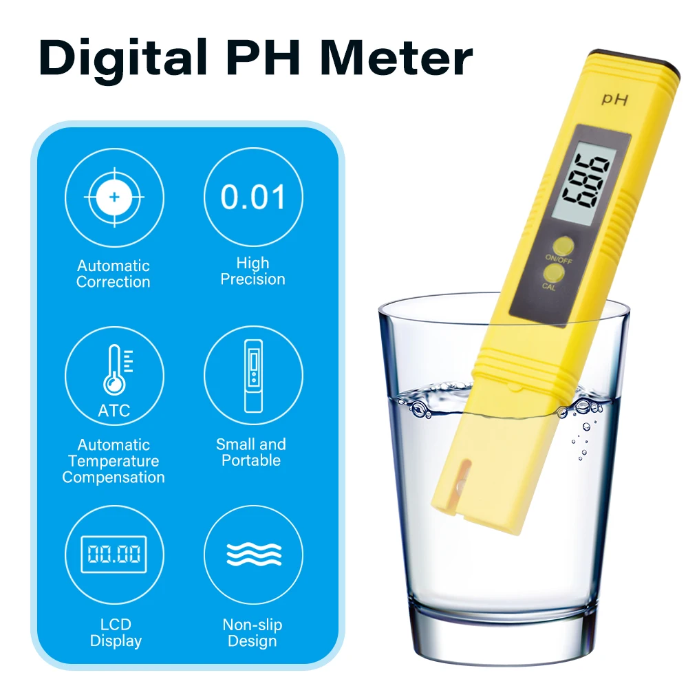 Digitale Ph Tester Meter Draag - Pool Test Kit Digital recensie en prijs