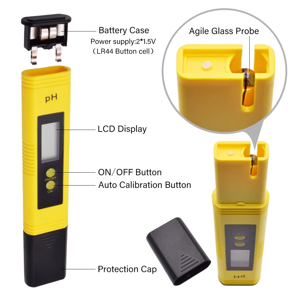 Digitale Ph Tester Meter Draag - Pool Test Kit Digital recensie en prijs