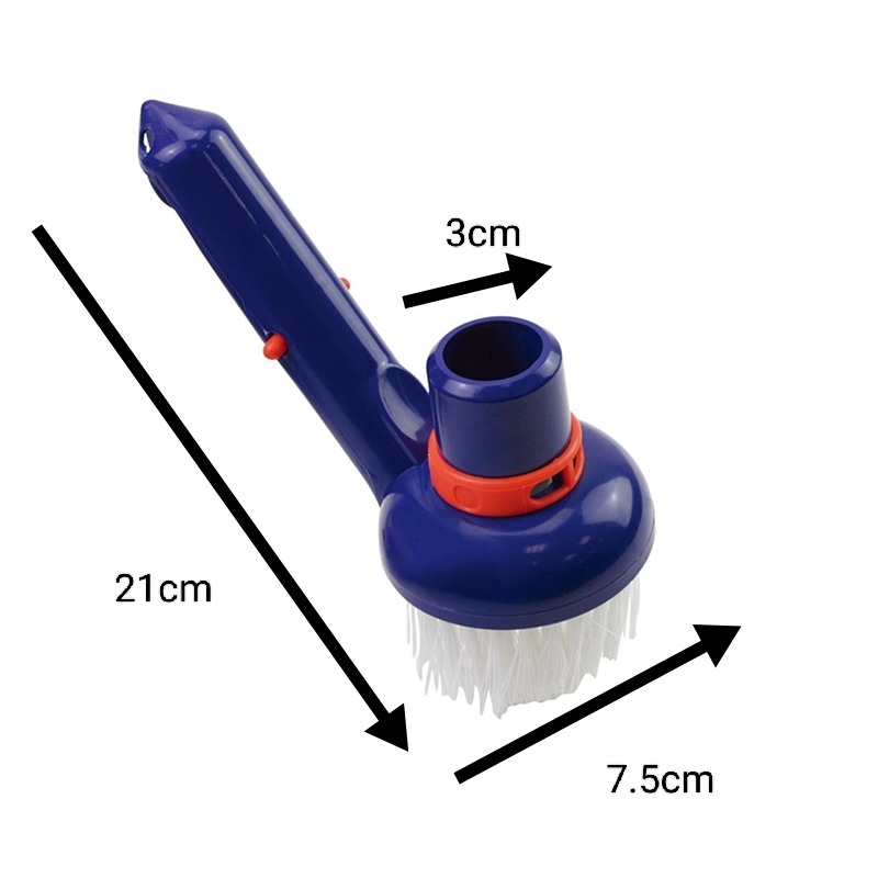 Zwembadzuigkop met nylon borst - Pool Vacuum Head Brush recensie en prijs
