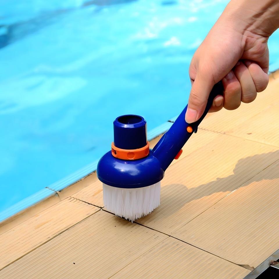 Zwembadzuigkop met nylon borst - Pool Vacuum Head Brush recensie en prijs