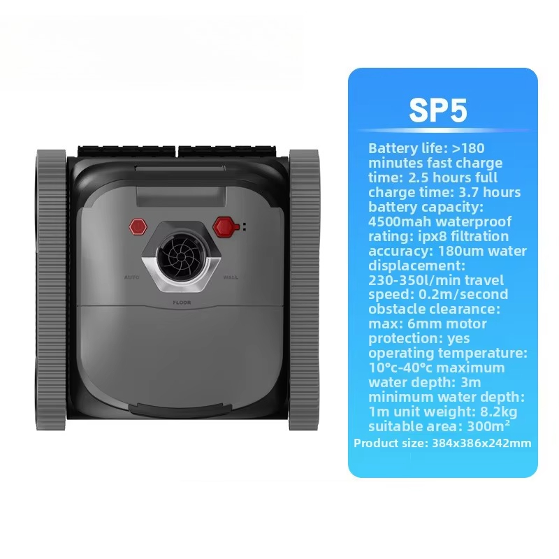 Automatische, intelligente ond - Robotic Pool Cleaner Wall Climbing recensie en prijs