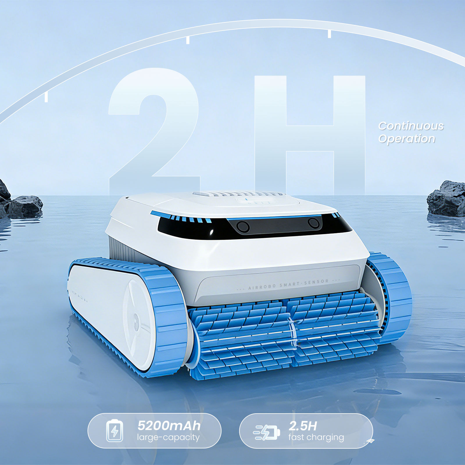 AIRROBO PC20 APP Afstandsbedie - Pool Cleaner Robot With App recensie en prijs