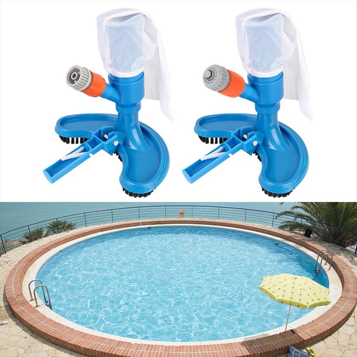 A387F-Cleaning Desinfecteerhul - Pool Vacuum Head Brush recensie en prijs